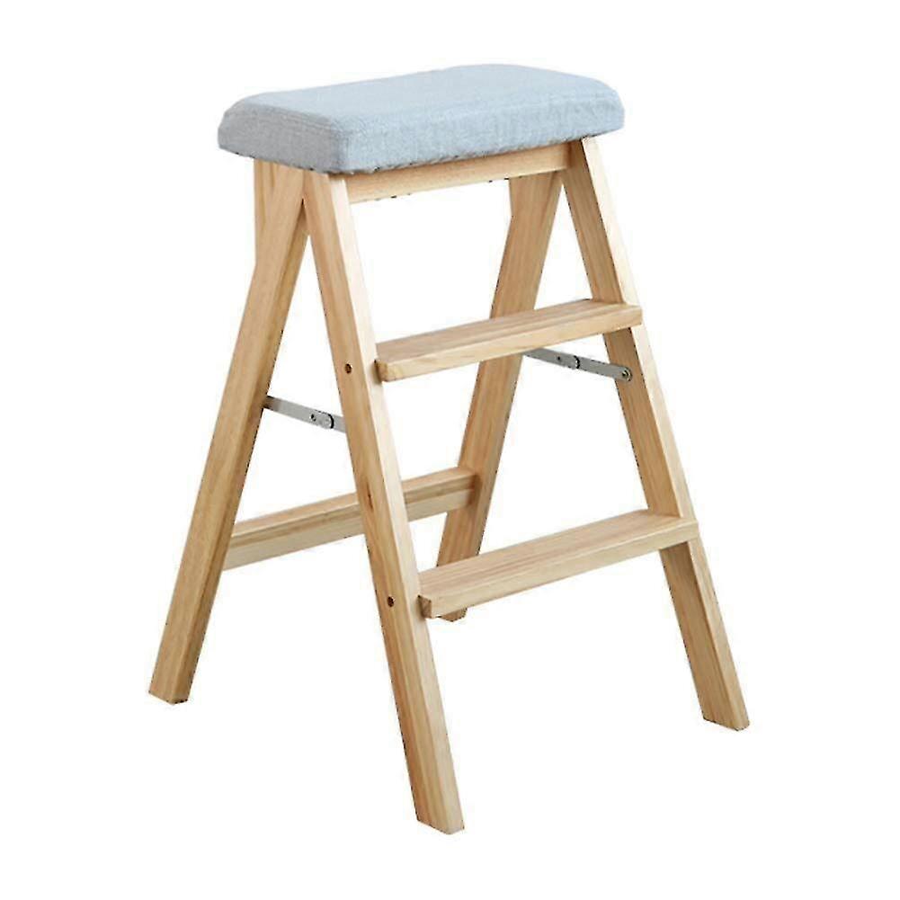 Folding Step Stool, Portable Kitchen Bench, High Chair with Foldable Ladder, Compact Design for Home Use