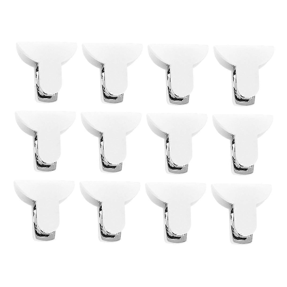12Pcs NonPin Quilt Fixation Clips Padded Design AntiSlip Fasteners For Bedding Comforter Grippers Easy Install