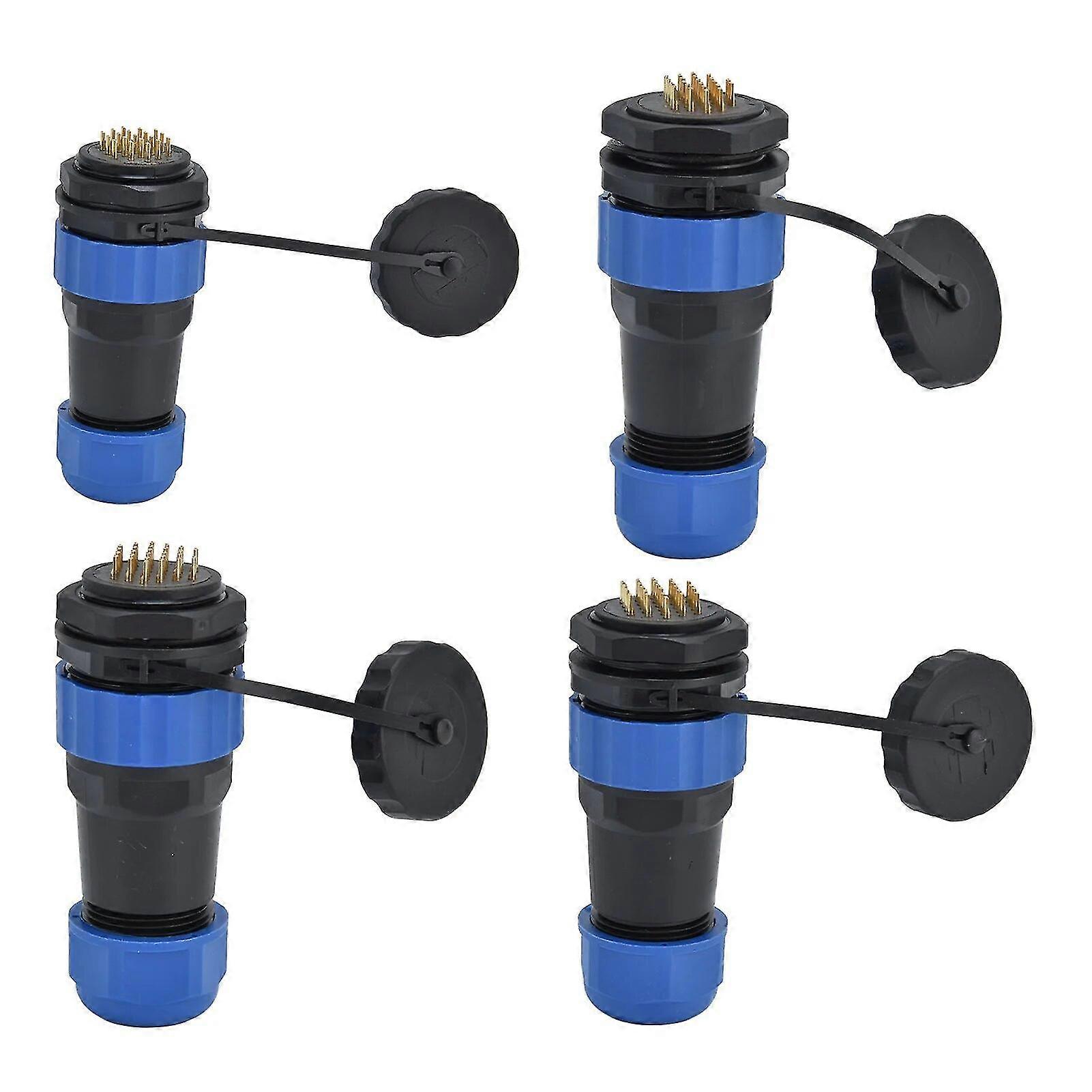 2025 Waterproof connector with rear nut industrial cable socket~6621