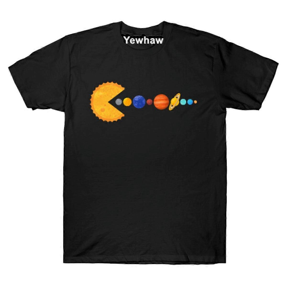 Pacman Äta Planeter T-shirt
