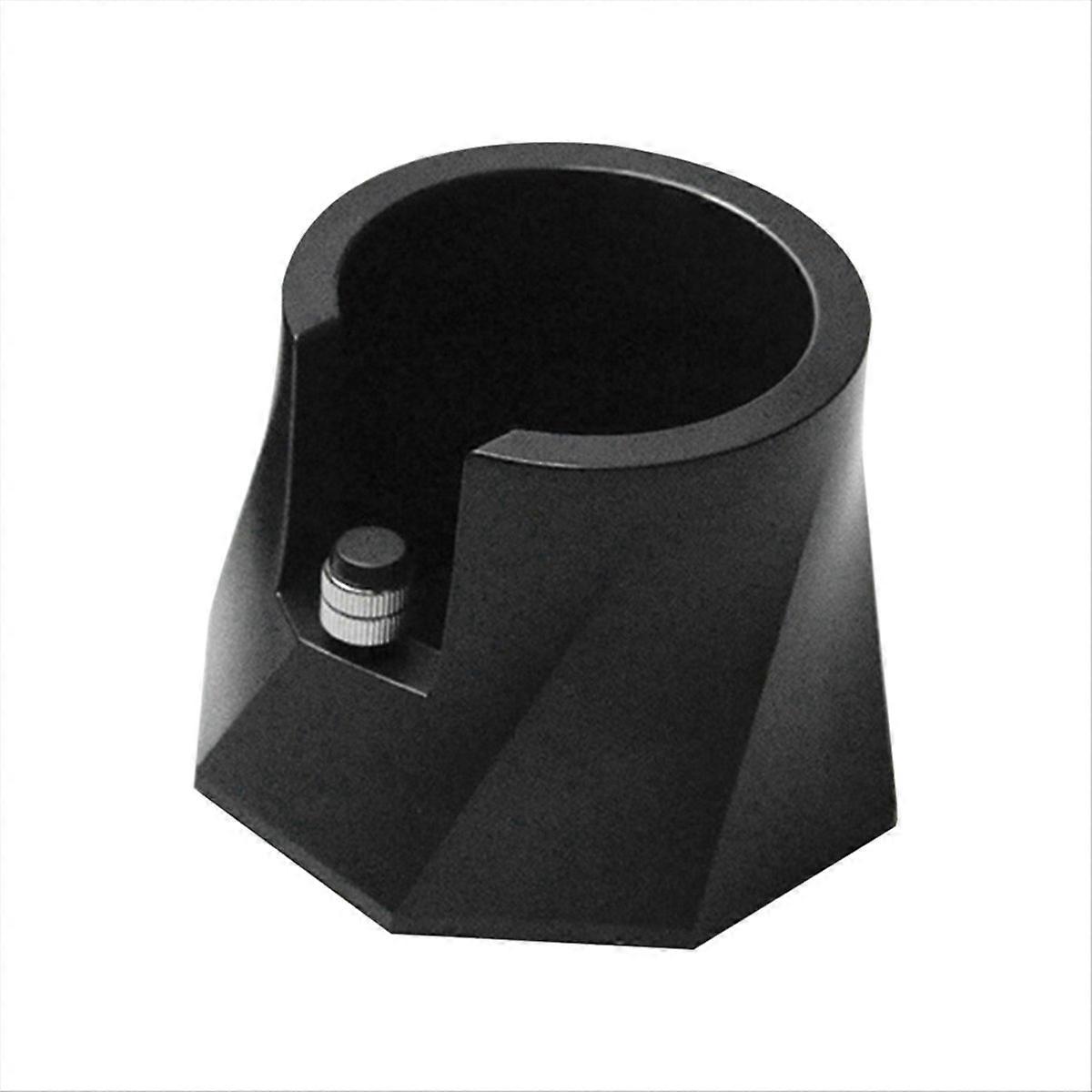 Spiral Black Tamp Base, Espresso Machine Handle Storage Base
