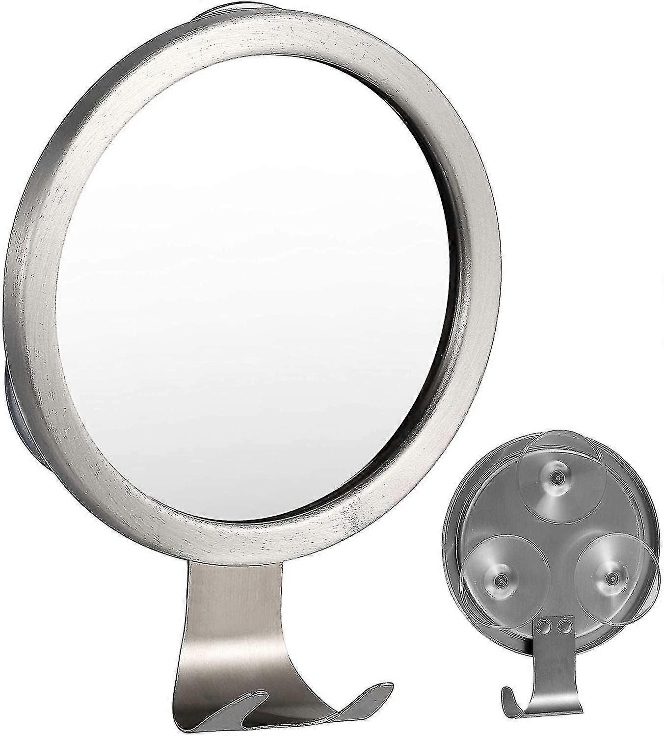 Fogless Shower Mirror,fog-free Bathroom Mirror With Razor Hook And Powerful Lock Suction