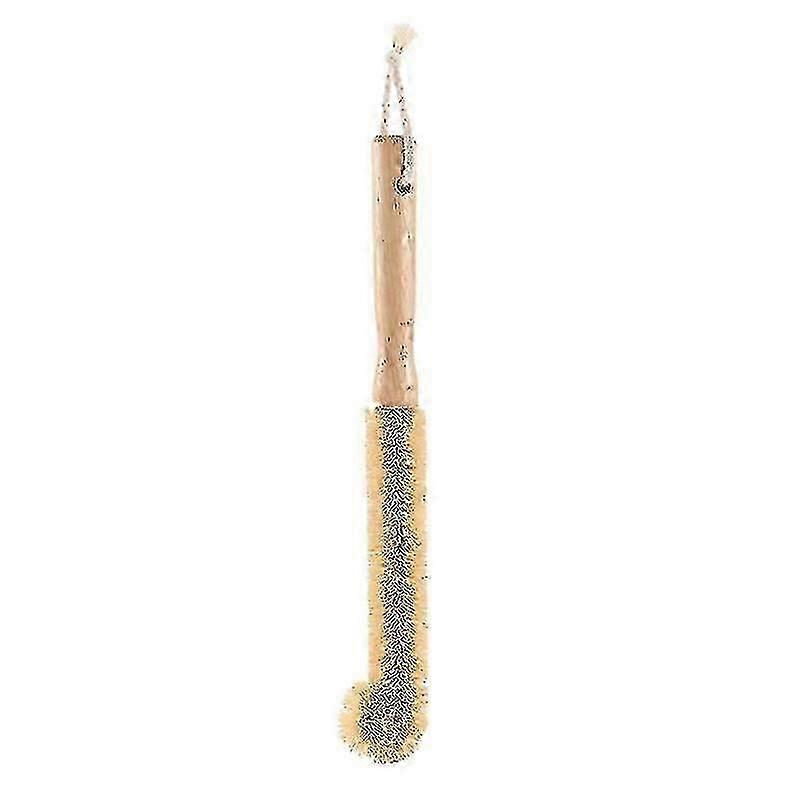 Natural Coconut Long Handled Cleaning Brush