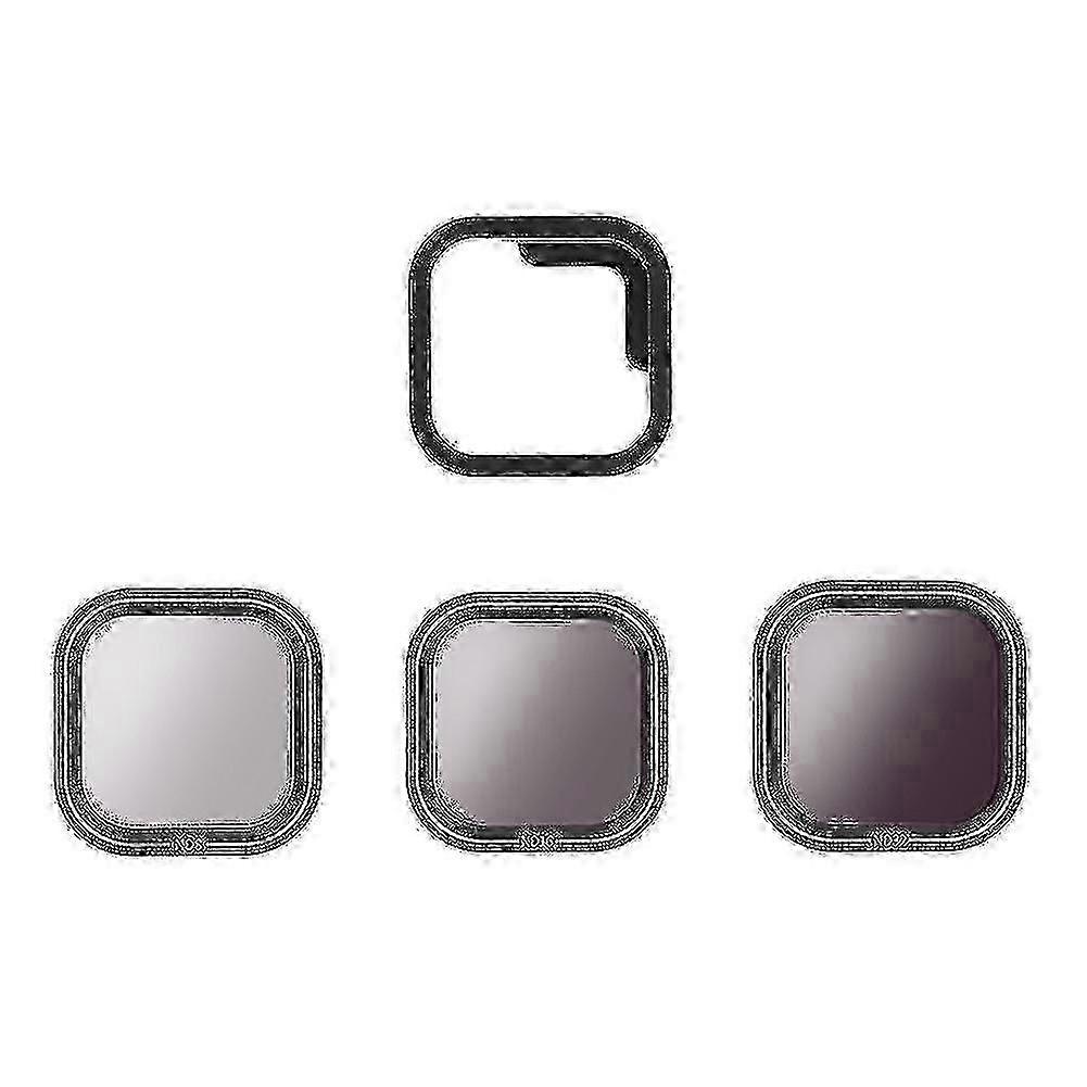 Telesin Nd8/nd16/nd32 Filter Set Action Camera Accessories For Gopro Hero 8