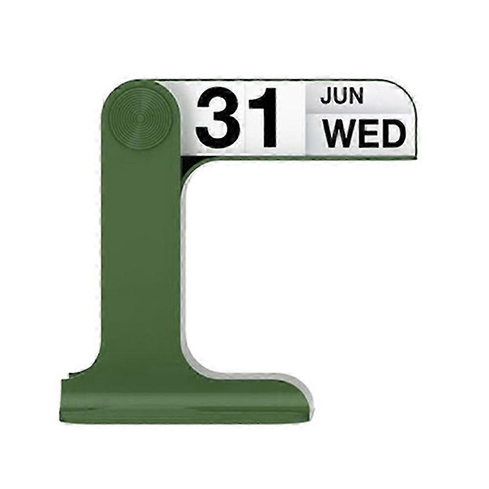 Desktop Flip Minimalist Decor - Green Multicolor