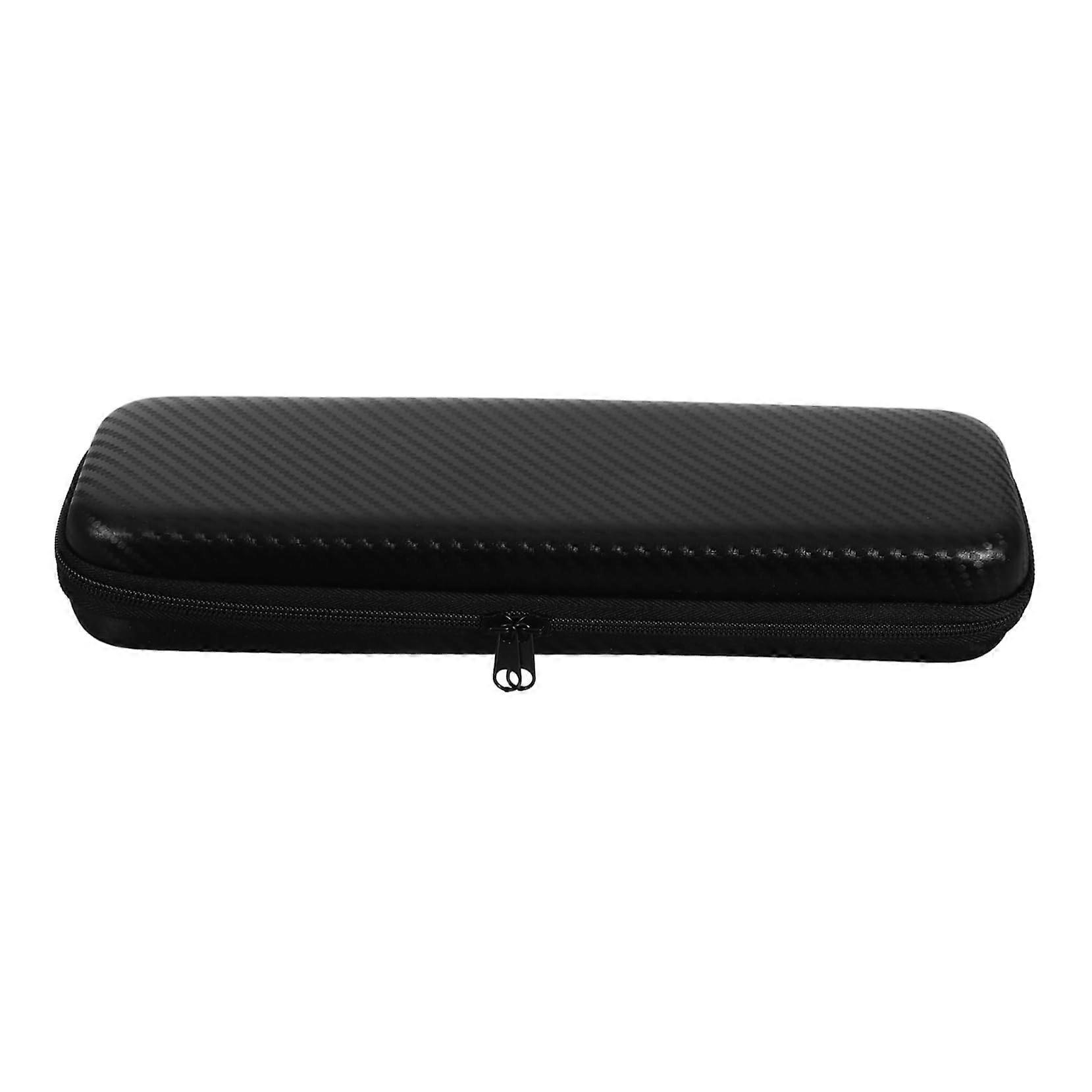 Microphone Storage Bag for Single Mic, Compact Shockproof Case With Padded Interior, Handheld Mic Travel Stage Use