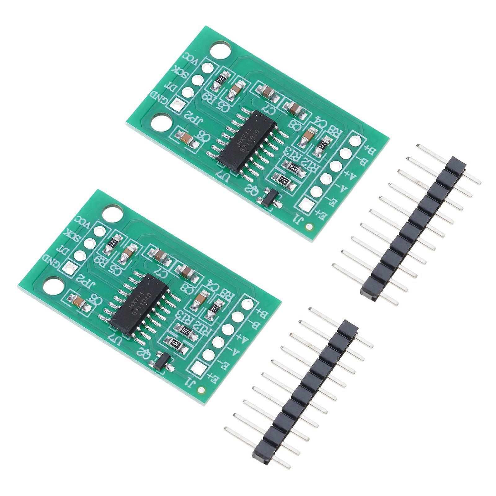 HX711 High Precise A D Module Double Input Channel Load Cell Weight Sensors Module Compatible for Raspberry Applications Multicolor