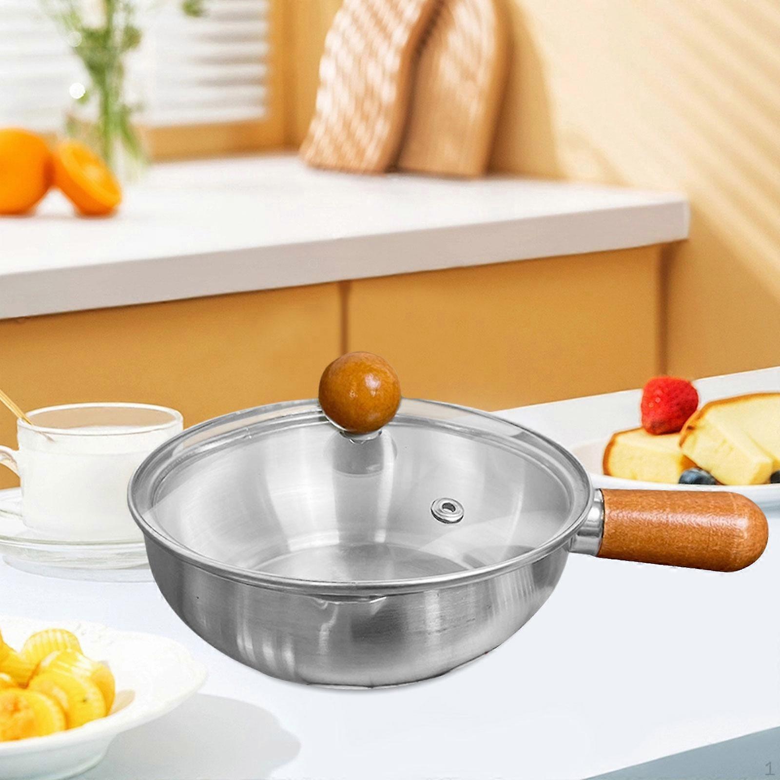 Compact Stockpot with Lid for Milk And Camping Activities