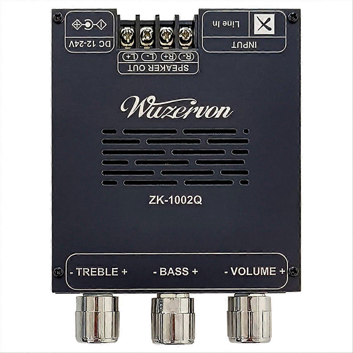 -1002Q QCC3034+TPA3116 Bluetooth Digital Amplifier Board 2.0 Channel Lossless 2X 100W Audio Amp Mod