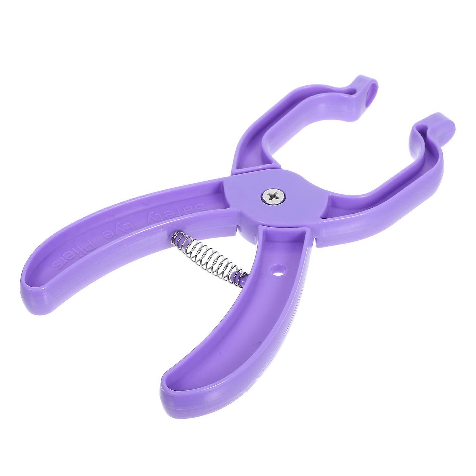 Safety Eye Setting Tool for Doll Making with Portable Snap Pliers