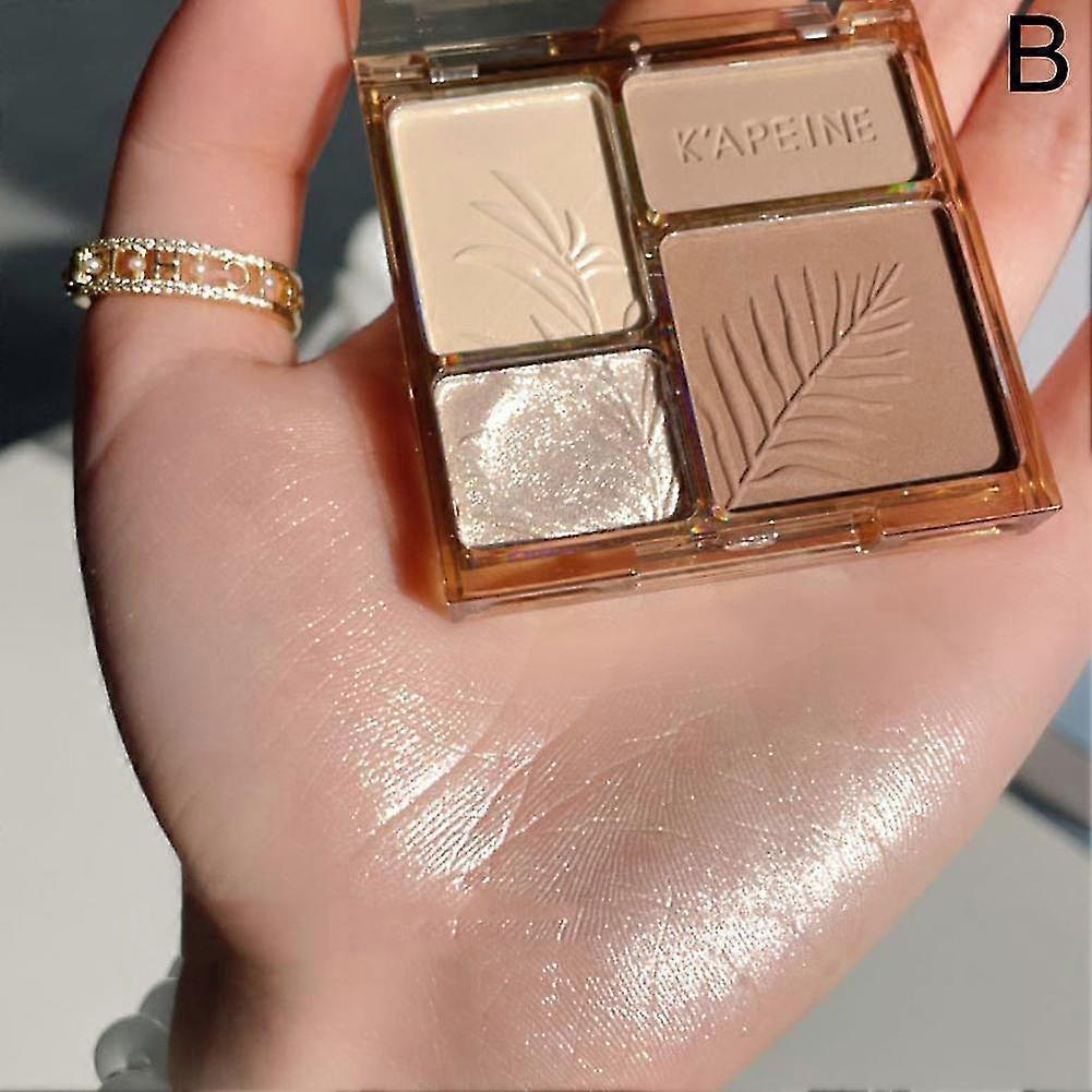Contouring Palette Highlight Contouring All-in-one Palette Waterproof eye shadow