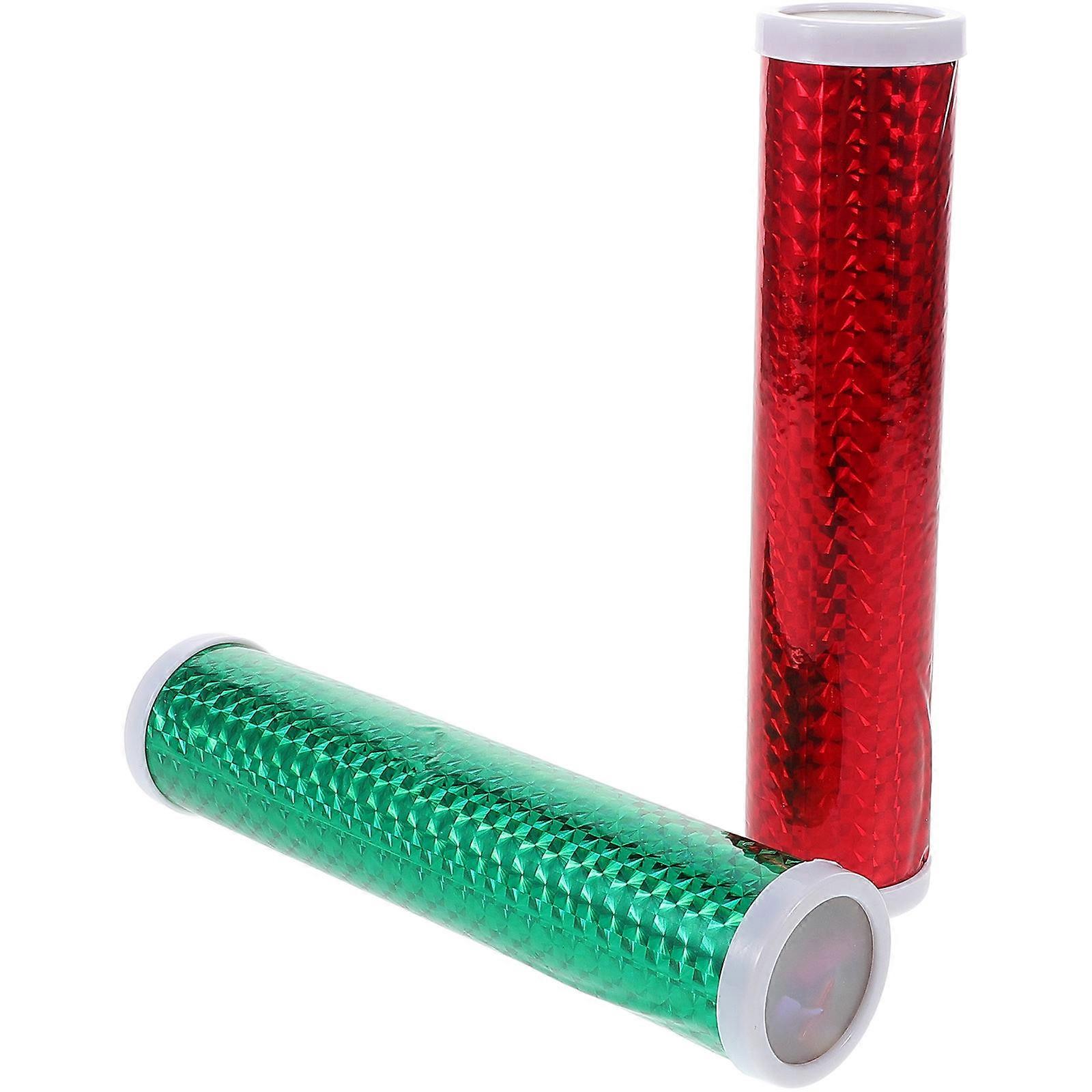 Kaleidoscope for Kids Rotating Educational Toy with 2Pcs DIY Kit