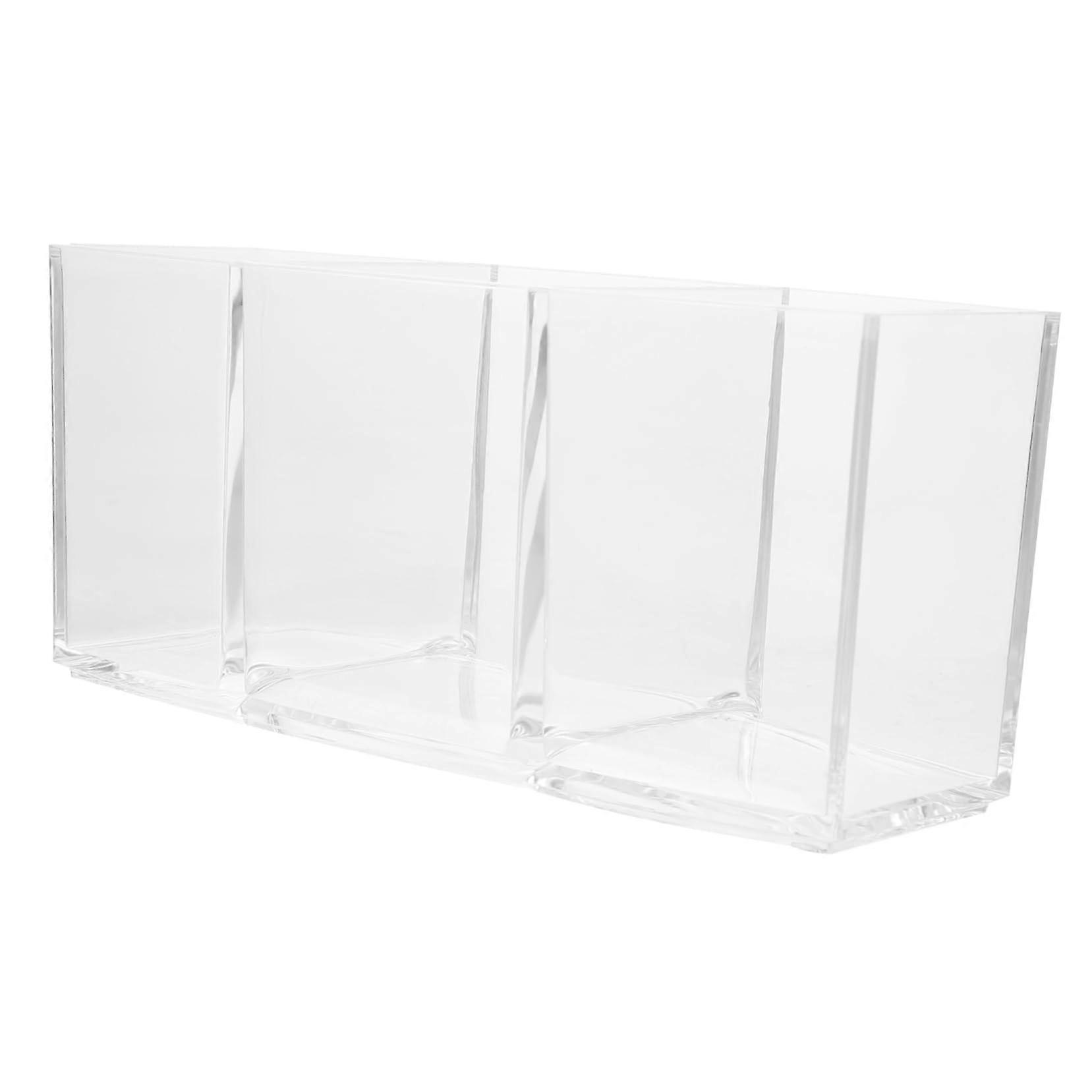 Acrylic Coffee Capsule Holder With Compartments, Transparent Coffee Capsule Organizer, Kitchen Storage Box