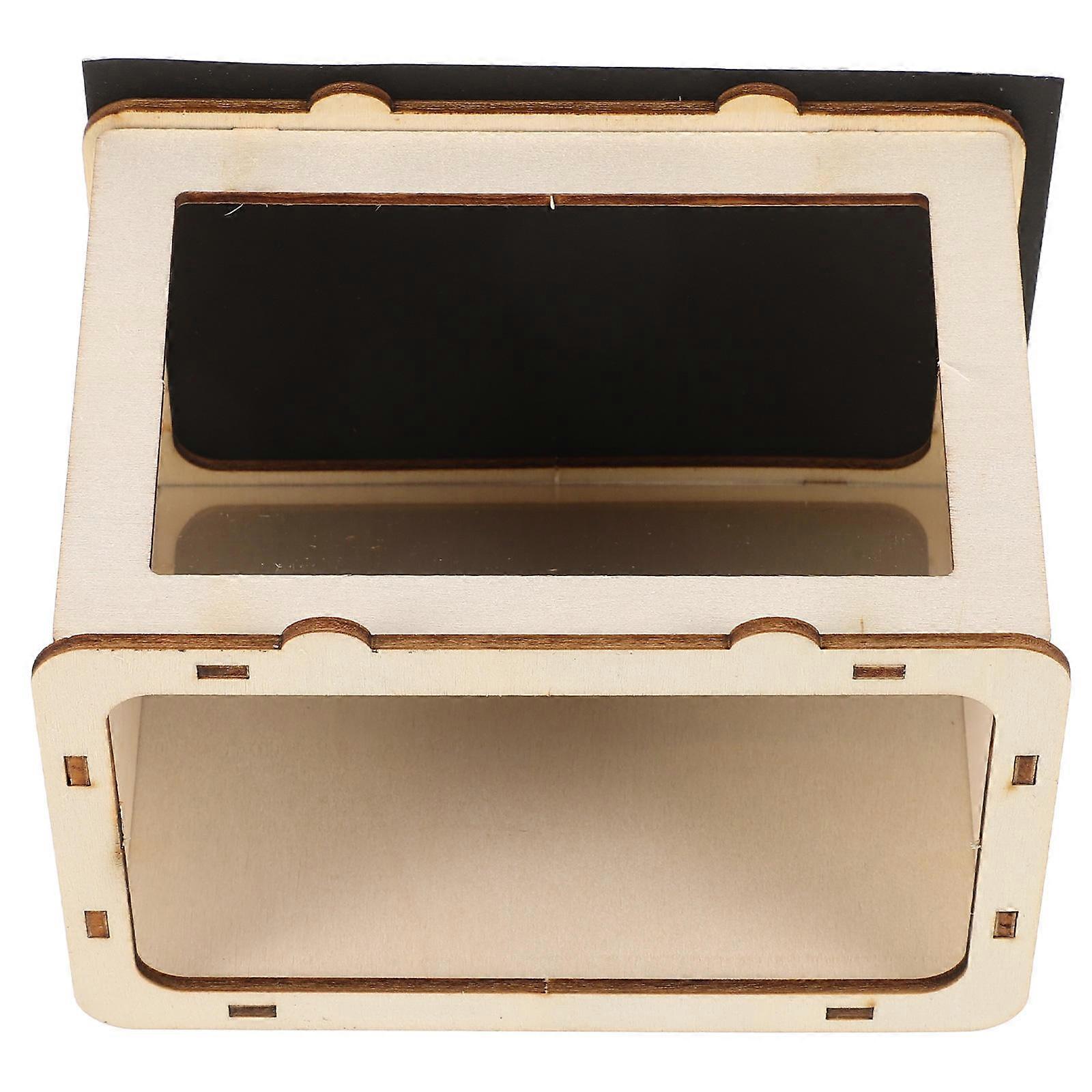 3D Projection DIY Materials Wooden Holographic Projector Kit 1Set