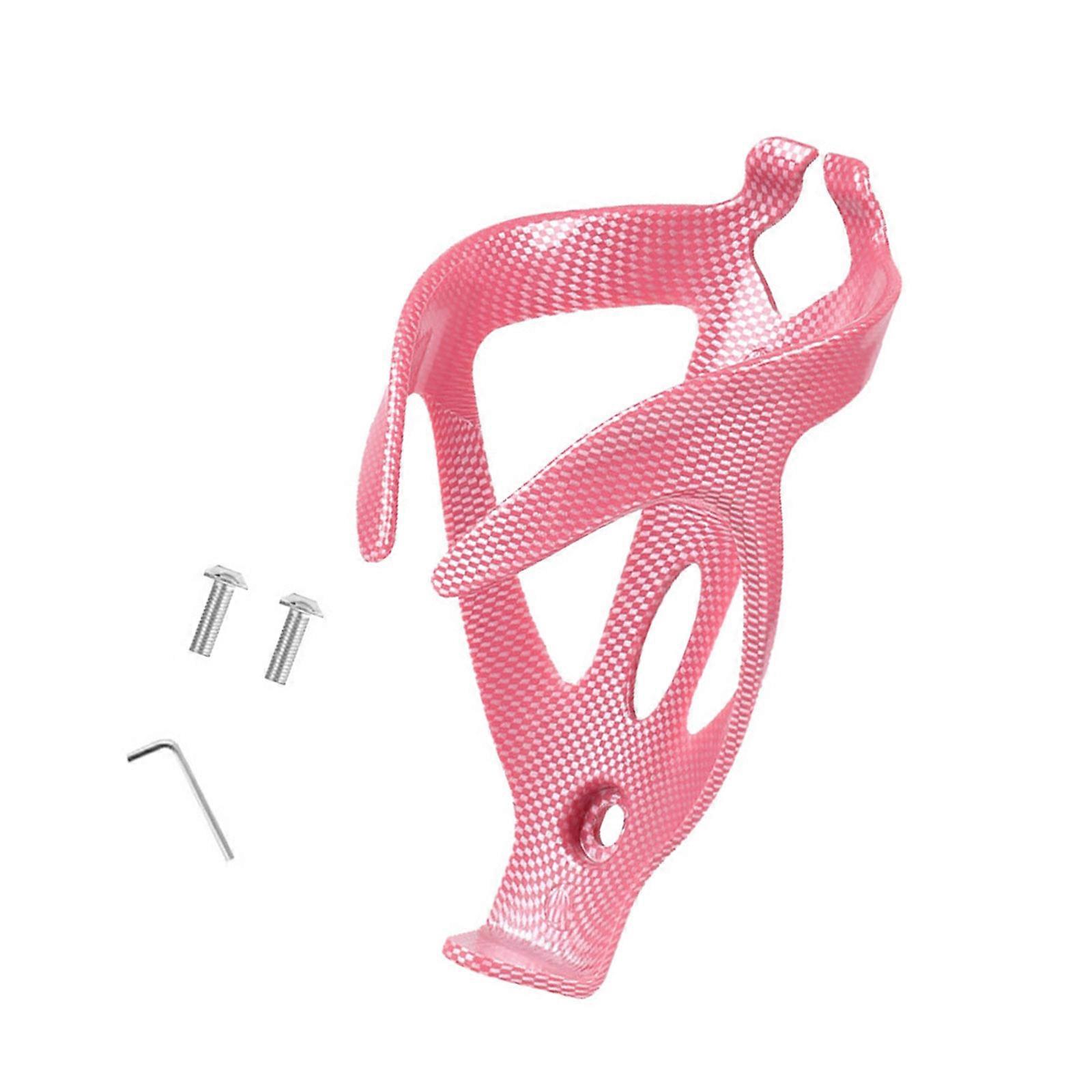 Bicycles Bottles Cage Light Weight Bike Bottles Holder Water Bottle for Road and Mountain Bicycles Easily Installation  Pink