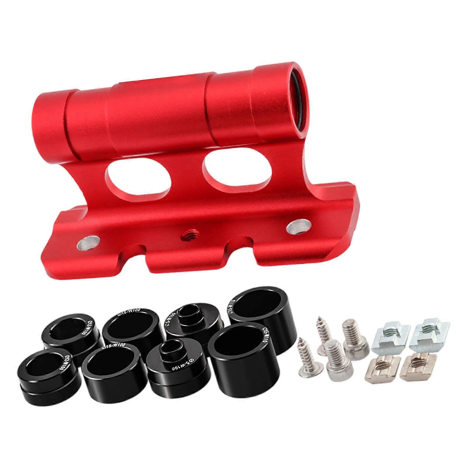 Heavy Type Bike Fork Mount Rack Compacts Aluminum Bicycles Fork Holders for Multiple Bicycles Types  Red