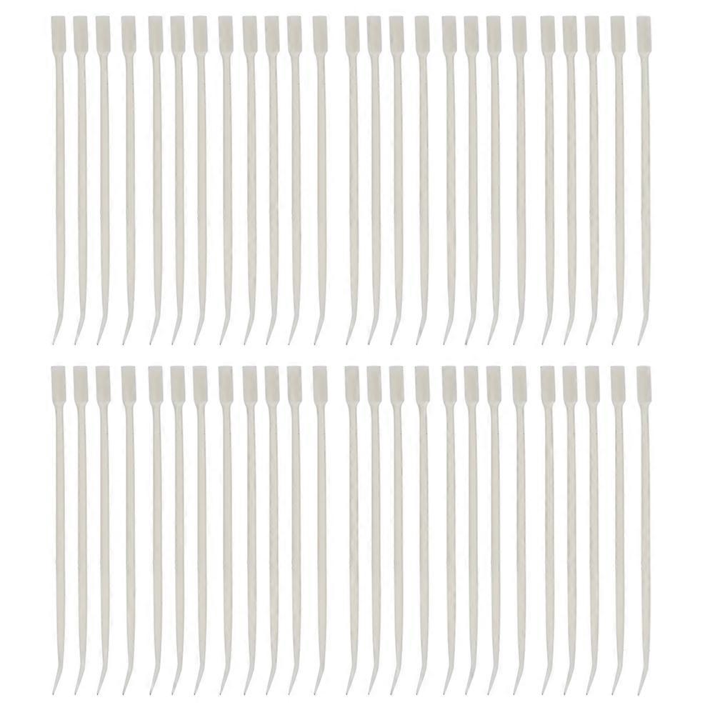 50pcs Double Head Eyelash Perming Applicator Plastic Eye Lash Curling Tool Supply