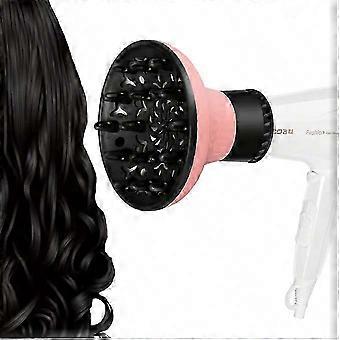 Accesorio universal para secador de pelo compatible con boquillas de secador de pelo de 3,8 a 6 cm de diámetro (rosa) 26s