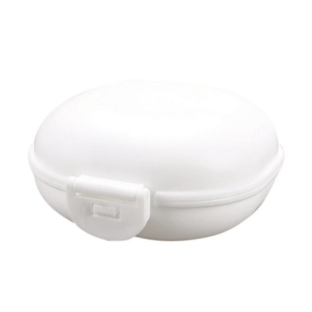 Draagbare mooie ovale zeephouder, opbergdoos, badkamer, thuis, reiskoffer, container