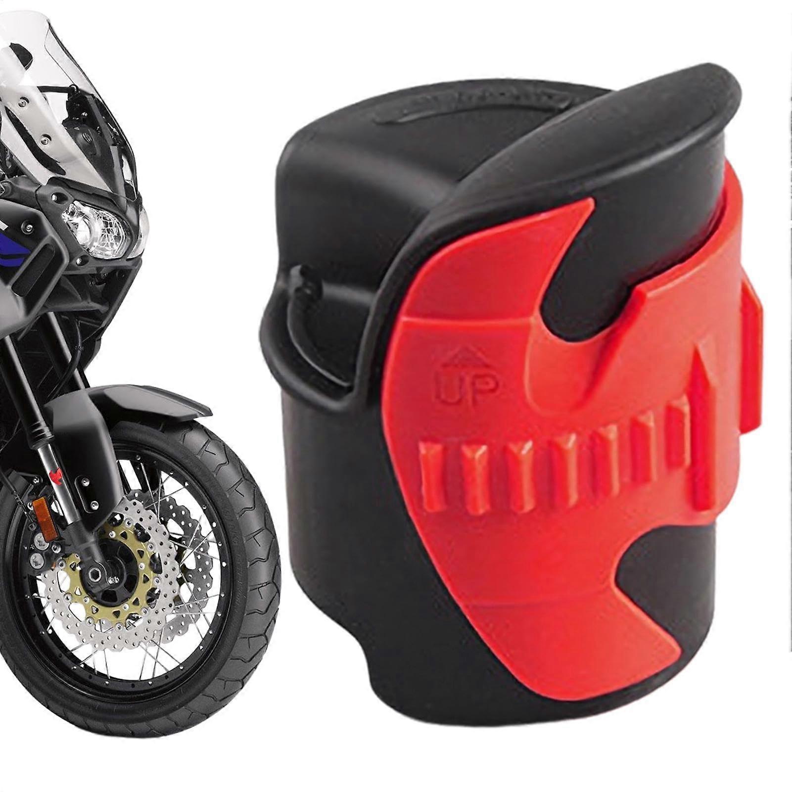 Motorcycle Fork Seal Driver Tool for Shock Absorber Maintenance and Seal Cleaning Red