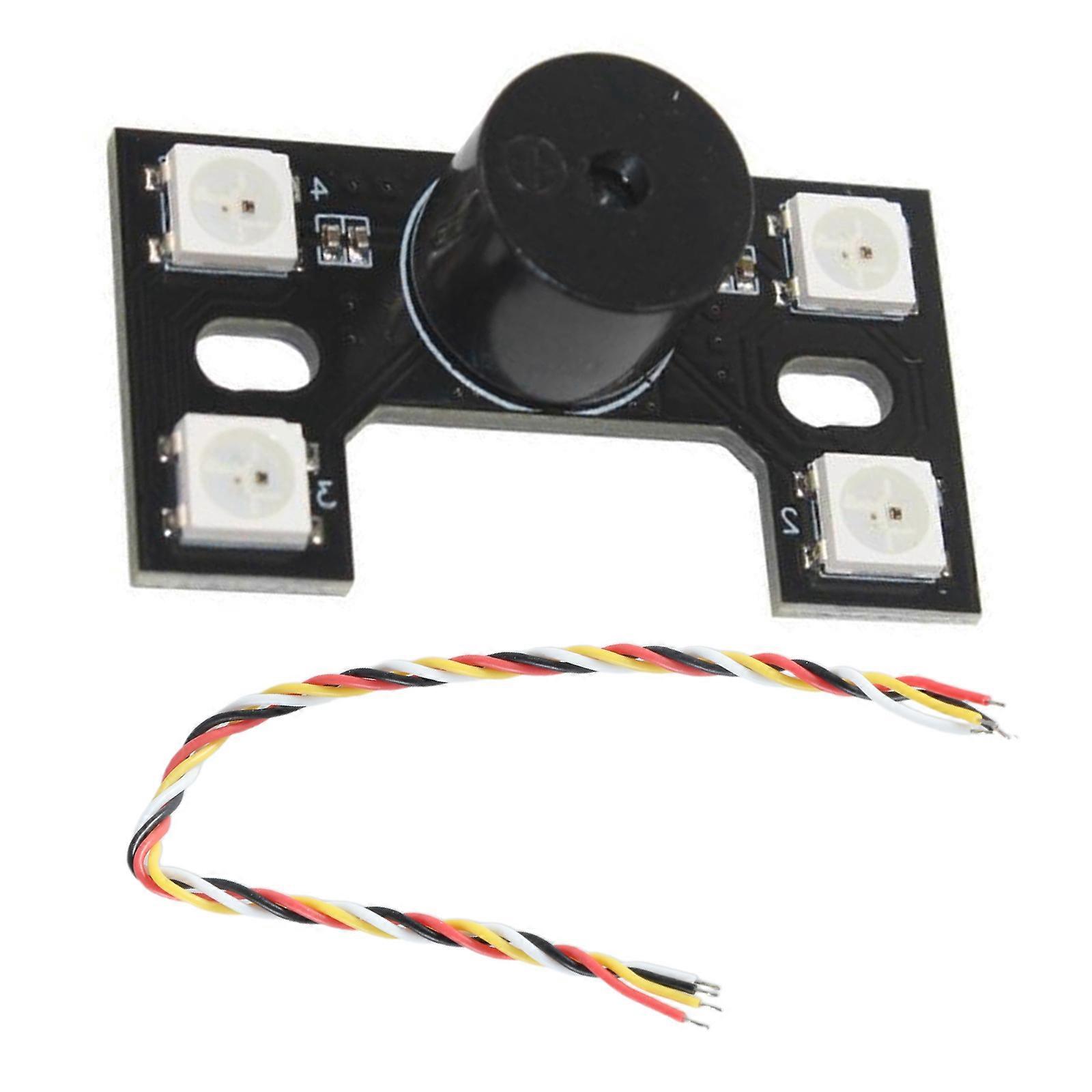 Flight Control LED Light Panel Quadcopter 4-axis Buzzer for F3 F4 F7 Flight Controller FPV-Racing Drones Tail Light Multicolor