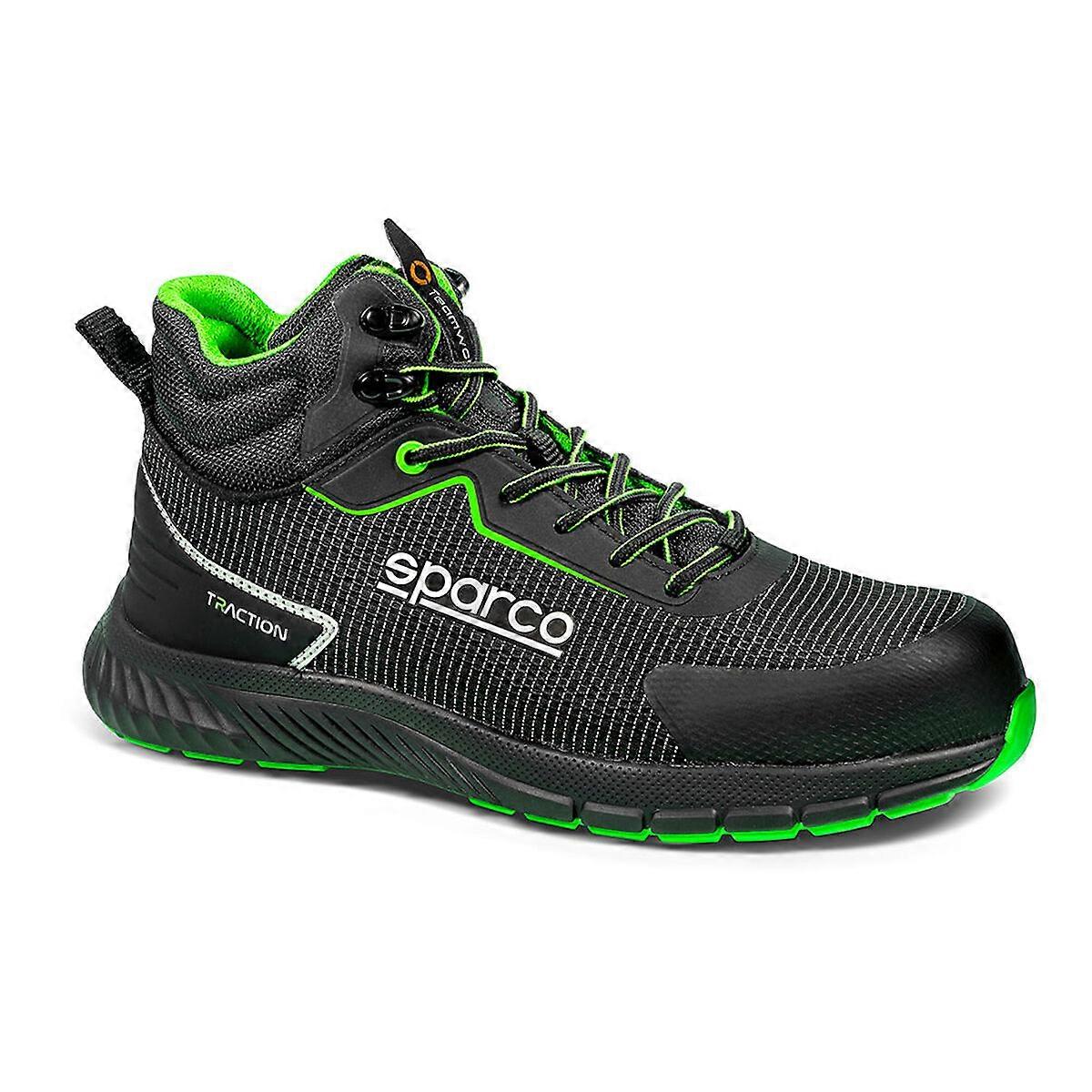 Sparco traction-h naoki safety boots, black