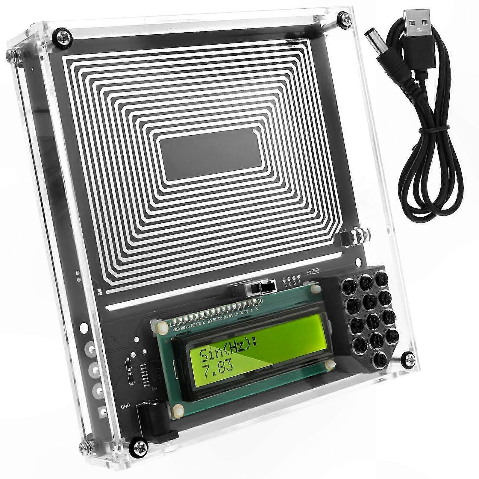 Schumann Resonance Device with Protective Cover for Enhanced Well-being and Relaxation Portable USB Solution