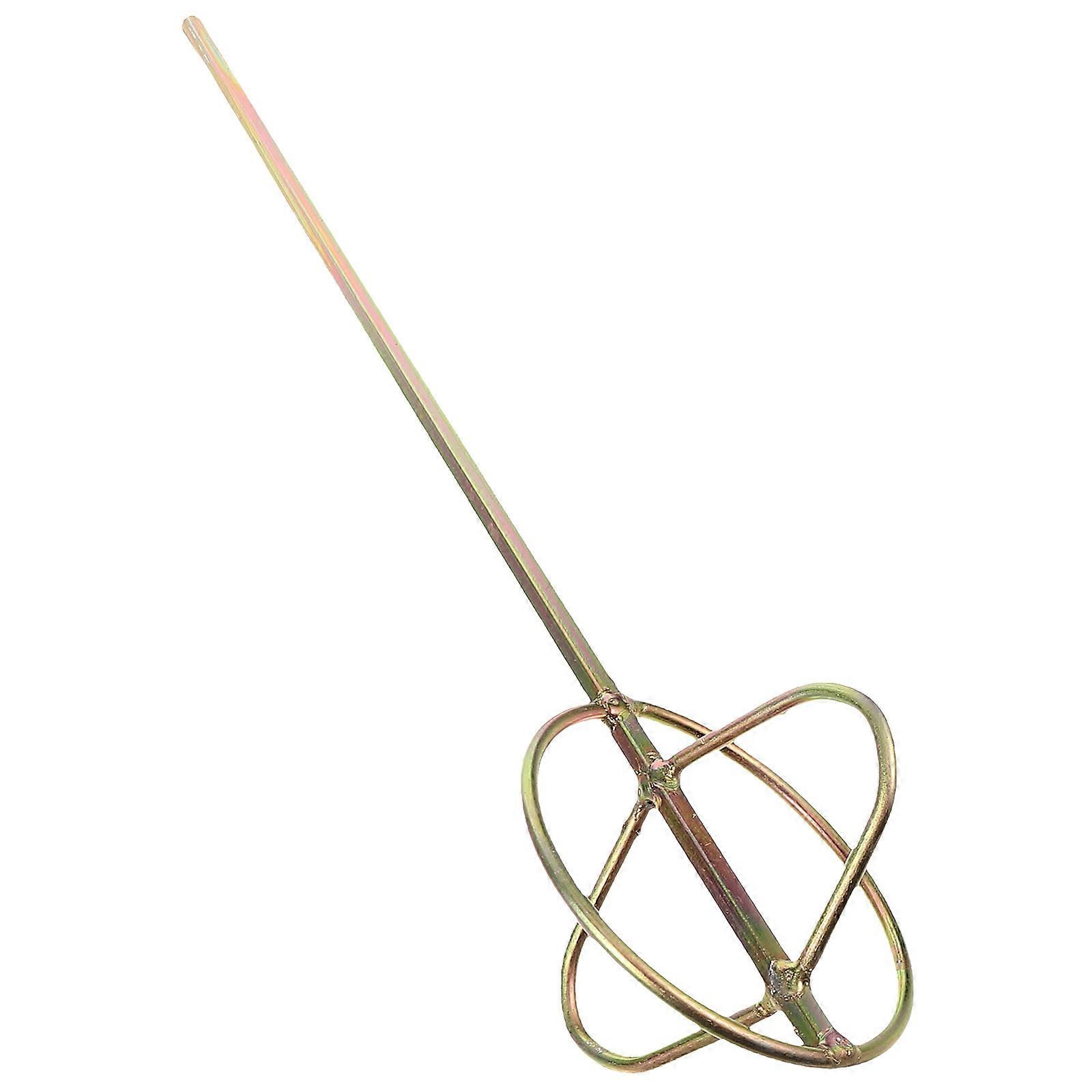 Drywall Mud Mixer Long Drill Attachment Paddle Mud Paint Mixer Attachment Rod