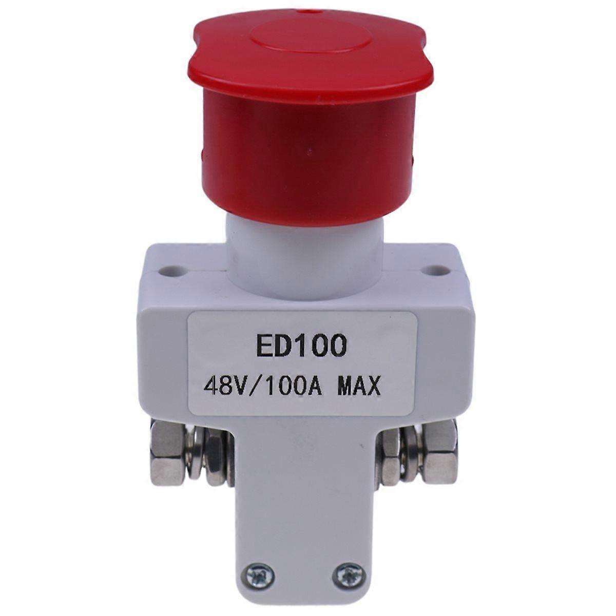 ED100/48V Emergency Stop Switch Emergency Cut-Off Switch 1114-540000-00 for Zhongli Little Series