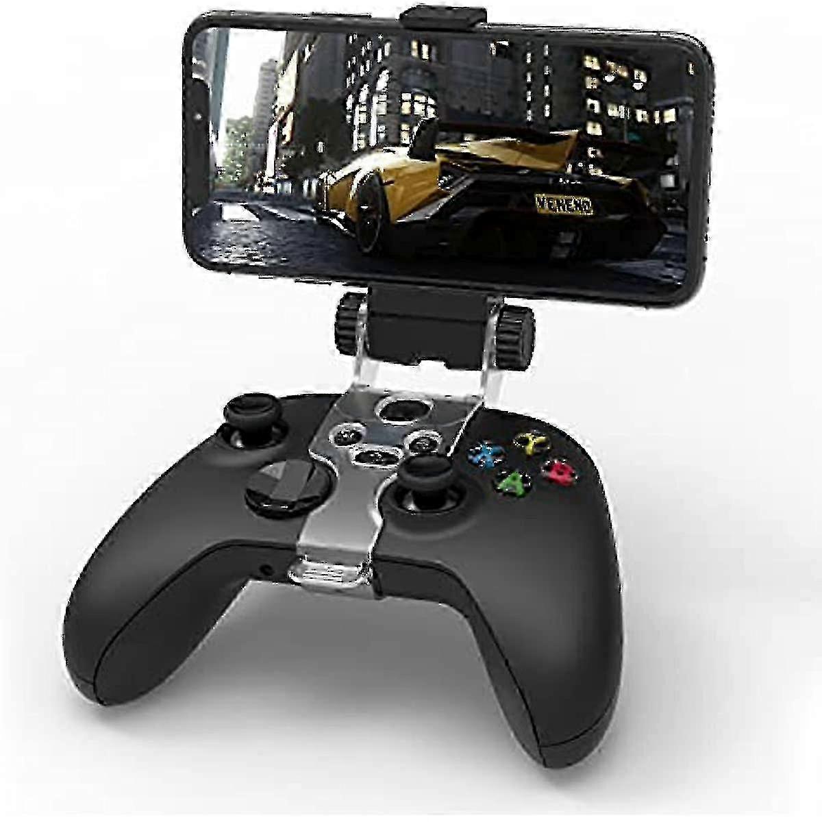 Clip Mount For Xbox Series S Controller Phone Clamp Holder Cellphone Stand With Adjustable Bracket