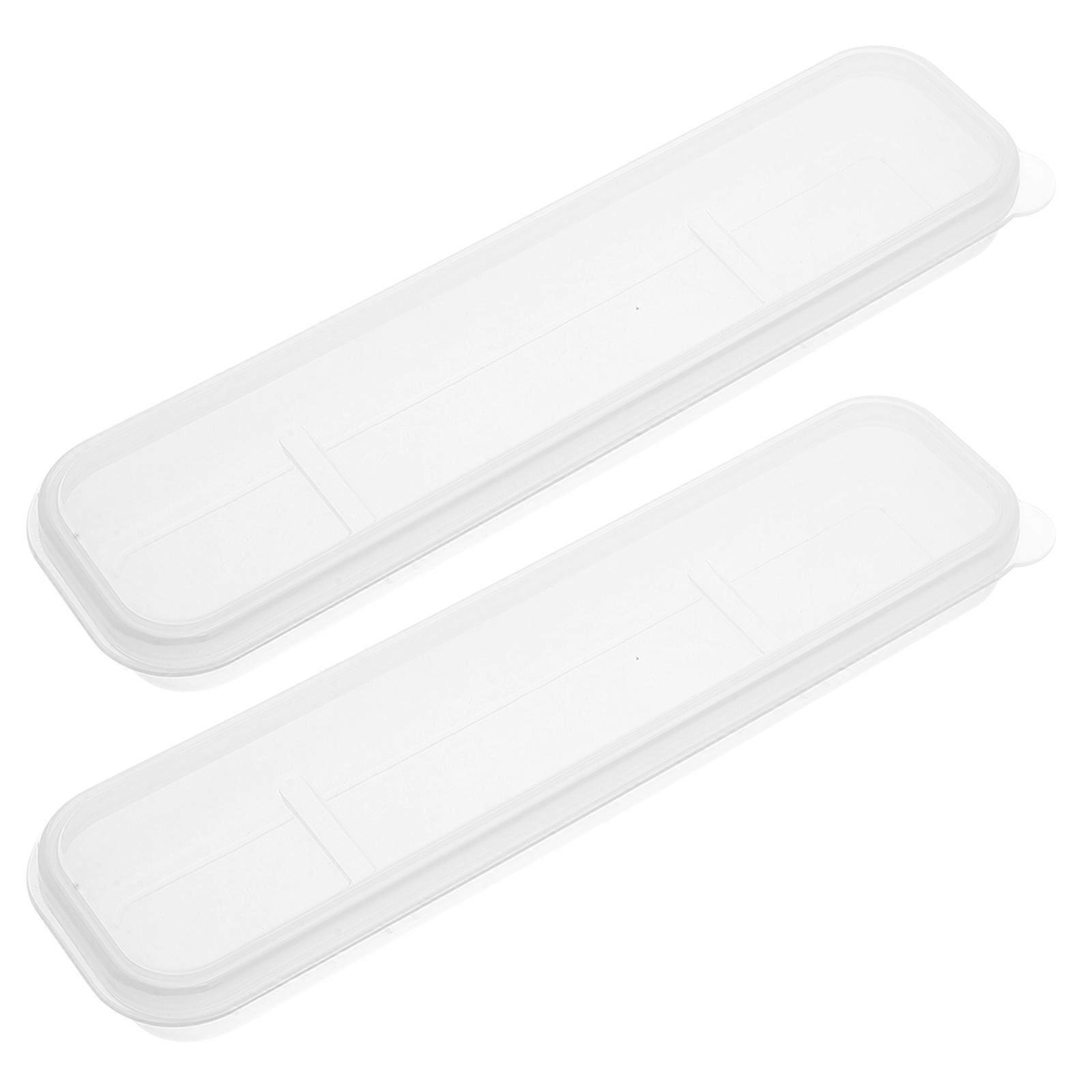 Utensil Case Covered Box for Camping 2Pcs Storage
