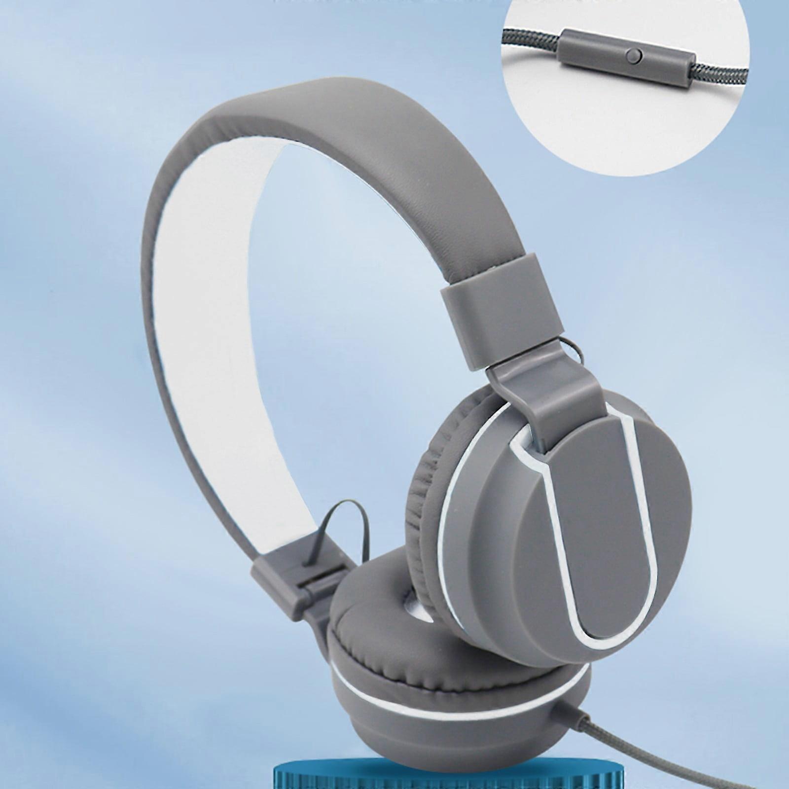 Clearance! lulshou Stereo Gaming Headset Noise Canceling Over-Ear Headset with Microphone Bass Surround Soft Memory Ear Cups for Computer