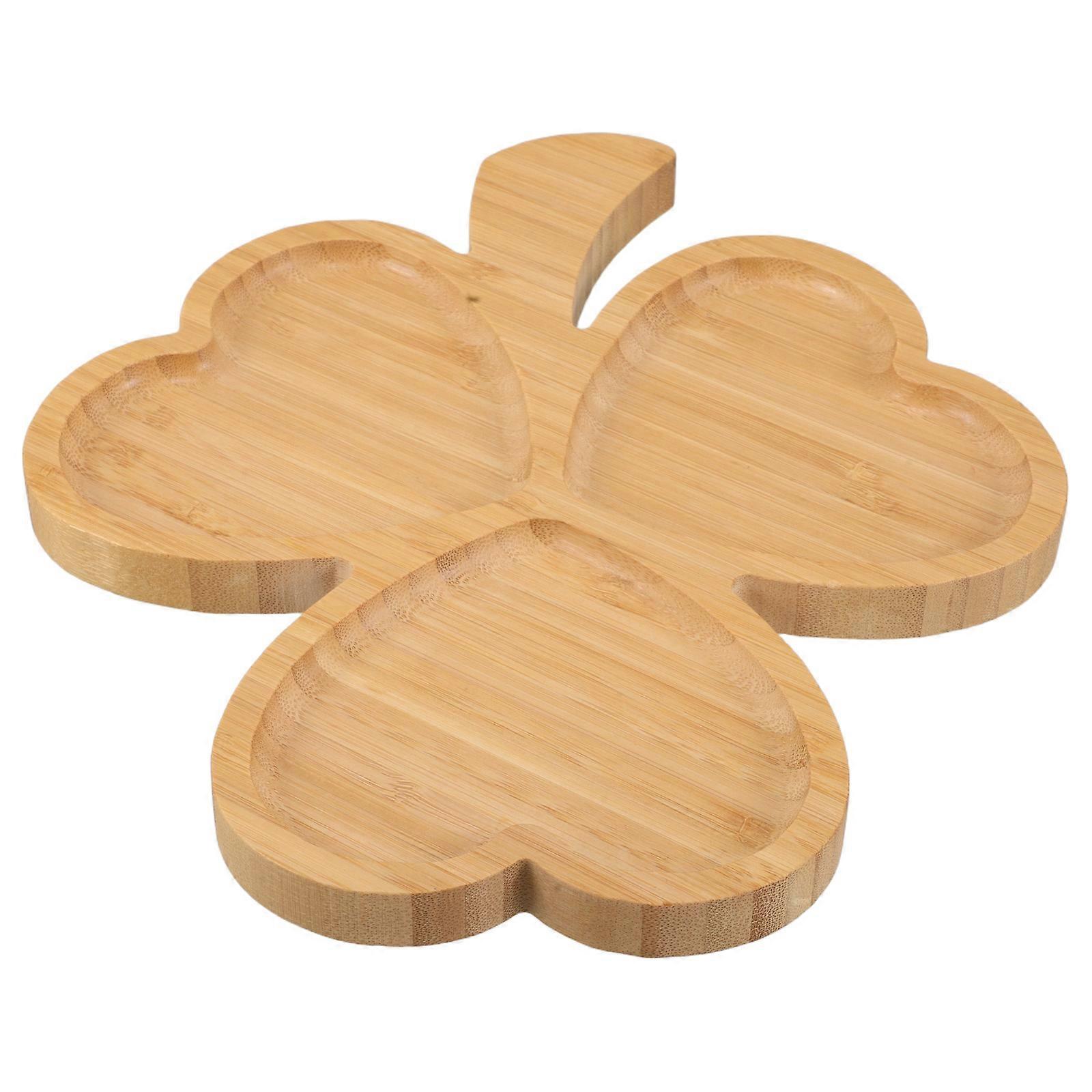 Fruit Snack Tray Shamrock Serving Tray for Food Serving