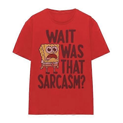 SpongeBob SquarePants Womens/Ladies Sarcasm T-Shirt