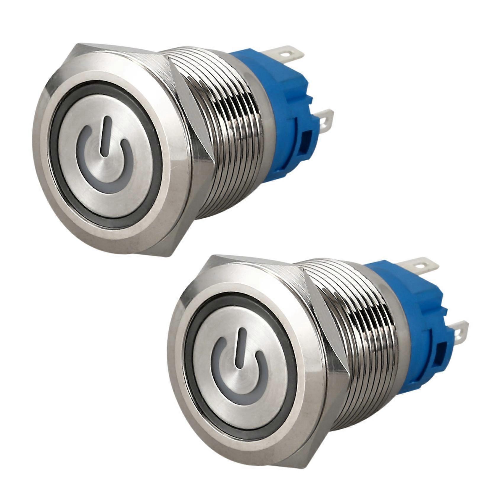 2X 220V Push Button Switch