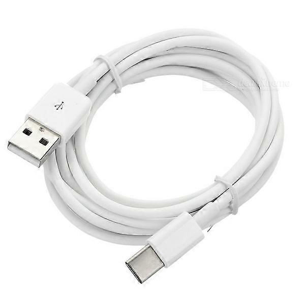 Compatible with Samsung Charge & Sync cable - 2 METER - S20 / S21 / S22 / S23 - WHITE white