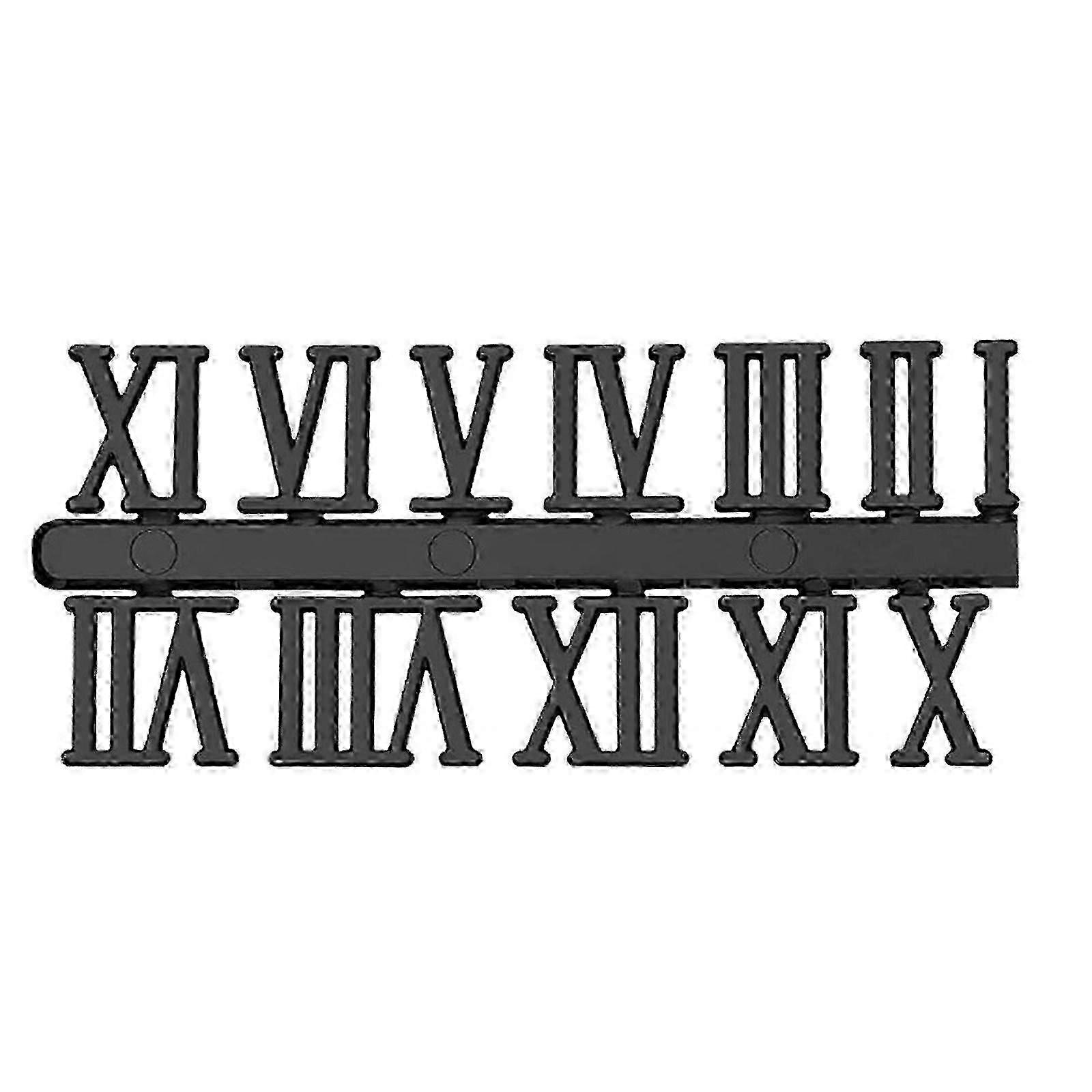Clock Numbers Kits Replacement Metal Numerals Set