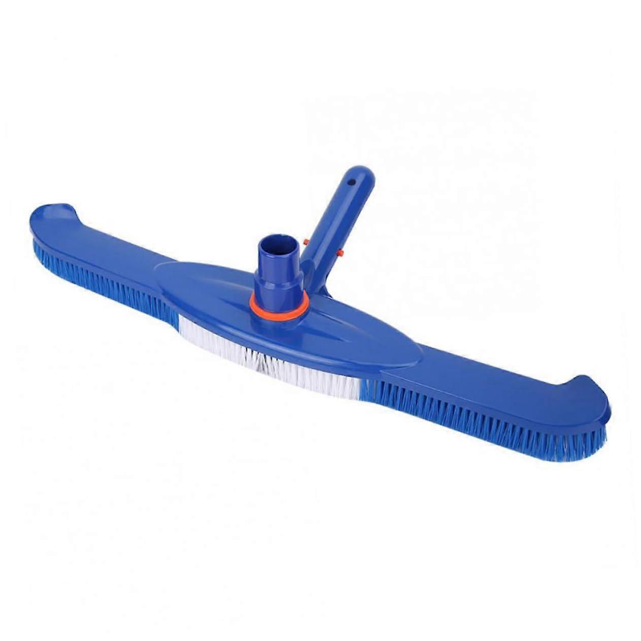 Heavy Duty Pool Brush with Stiff Bristles for Swimming Pool Walls Floors Corners and Edges