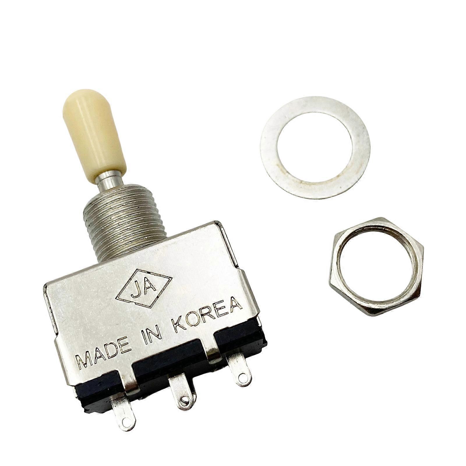 Multifunctional Guitar Tone Selector Switches Providing Diverse Sound Styles Simple Setup Process Materials Compact  Silver