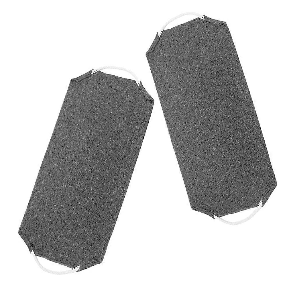 2Pcs Exfoliating Back Scrubber with Handles for Bath Deep Clean Body Scrubber