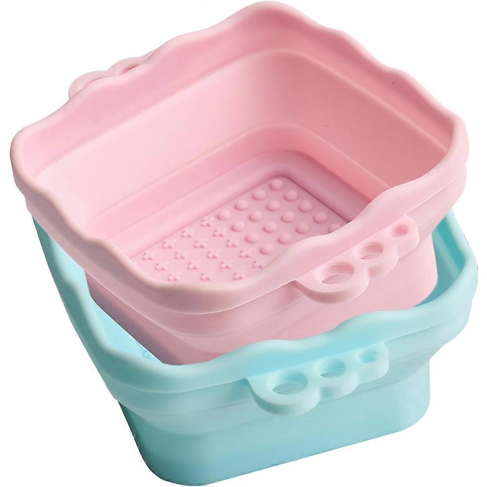 Makeup Brush Cleaner Silicone Cleaning Bowl for Makeup Tools 4Pcs