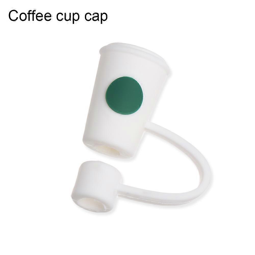 Creative Cartoon Silicone Straw Cap Straw Toppers Protector Reusable Airtight Dust Straw Cover Splash Proof Drinking Straw Tip
