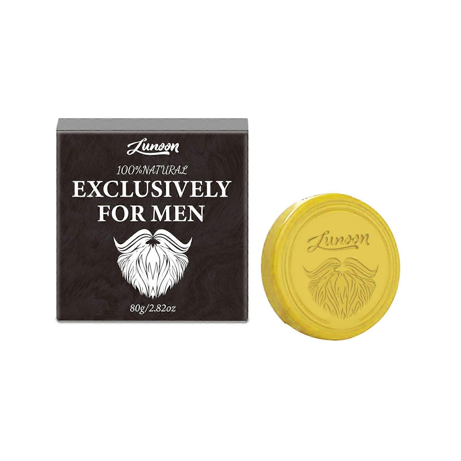 Man Shaving Soap Gentle Clean Keep Fresh Smooth Texture Foam Rich Reducing Irritation Men Beard Care Soap Effect Protect