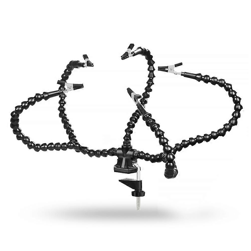 Multi Soldering Helping Hands Tool Table Clip Third Hand Soldering Stand Welding PCB Holder Flexible Arm Soldering Tool