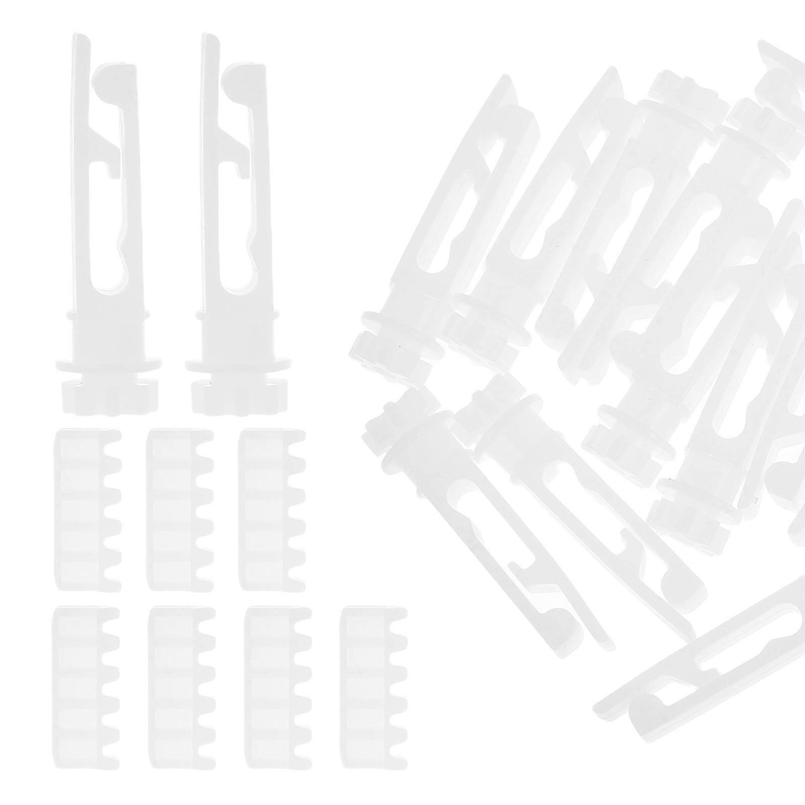 White Vertical Blind Repair Stems for Window Blinds Replacement 1Set