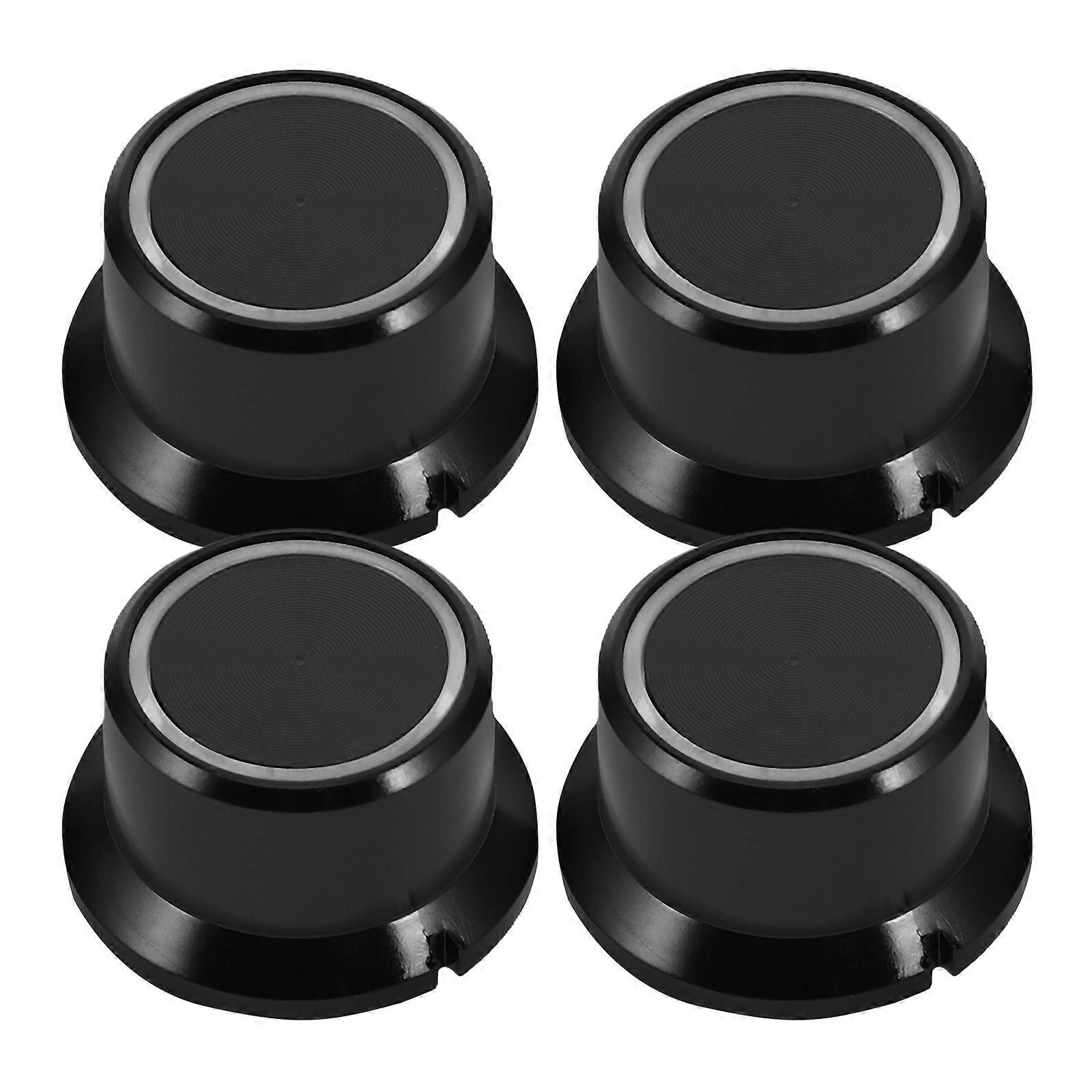 Amplifier Volume Control Knobs for Audio Devices with Rotary Function 4Pcs