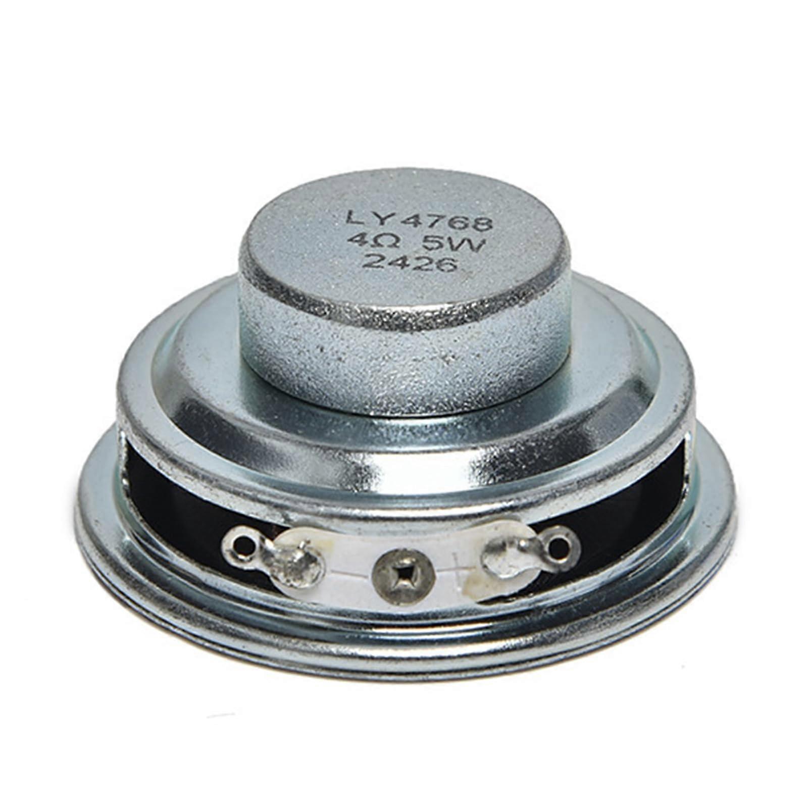 45mm Full Range Speaker 4 Ohm 5W Internal Magnetic PU Edge Frequency Response For Multimedia Applications