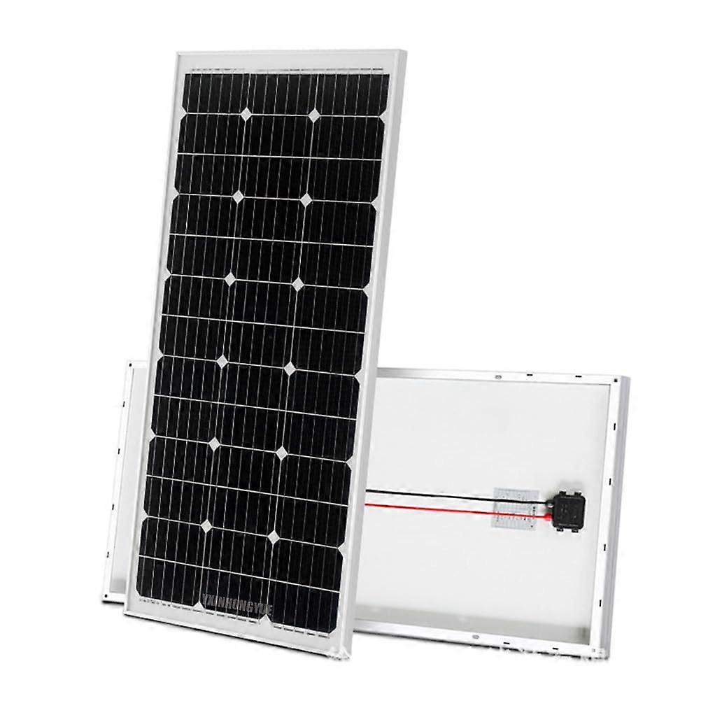 150W Monocrystalline Solar Panel  Conversion Efficiency Waterproof Frame for Camping RV Home