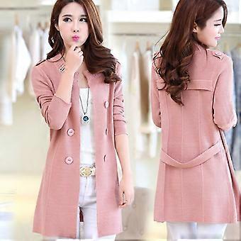 Womens Long Sleeve Knitting Cardigan Sweater Casual Loose Coat Jackets Outwears