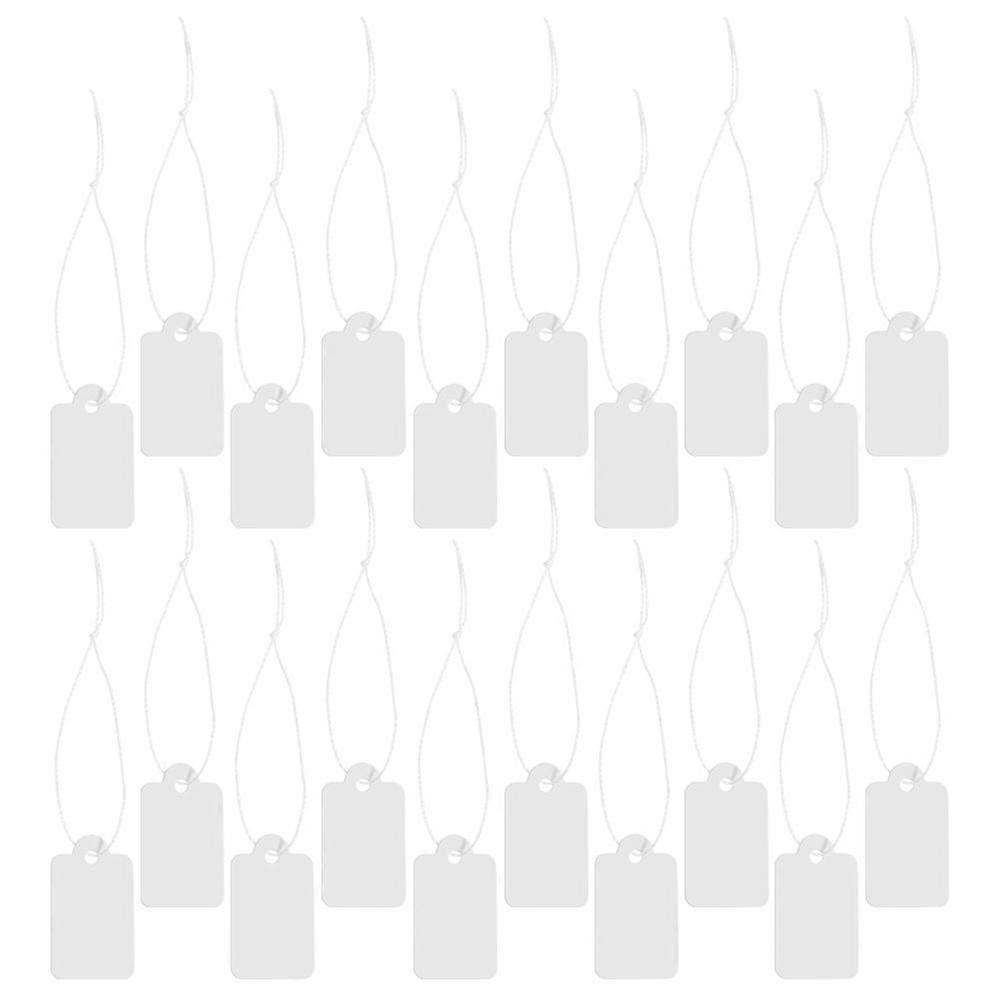 Jewelry Tags with Hanging String for Daily Use 1Set Paper Tags